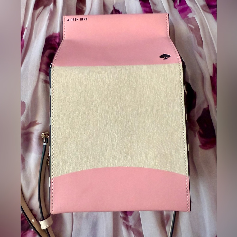 Kate Spade Milk Carton Printed Crossbody Bag - Picture 9 of 14